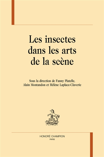 Les insectes dans les arts de la scène