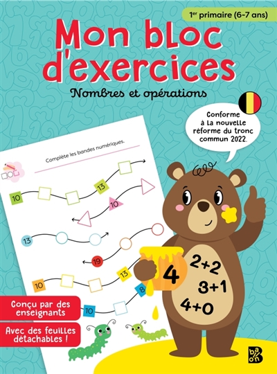 Nombres et opérations, 1er...