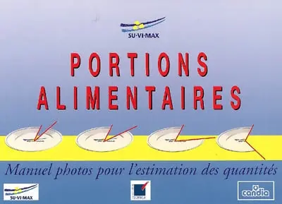 Portions alimentaires : manuel-photos pour l'estimation des quantités
