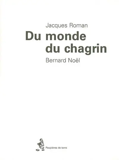 Du monde du chagrin