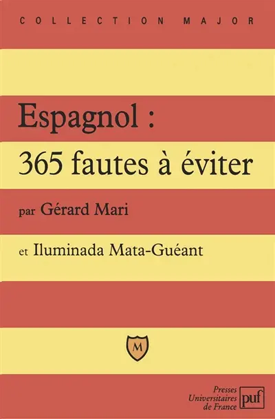 Espagnol, 365 fautes à éviter