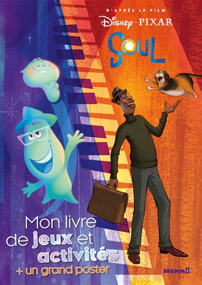 Soul : mon livre de jeux et activités + un grand poster