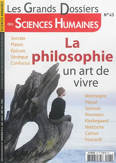 Grands dossiers des sciences humaines (Les), n° 43. La philosophie : un art de vivre