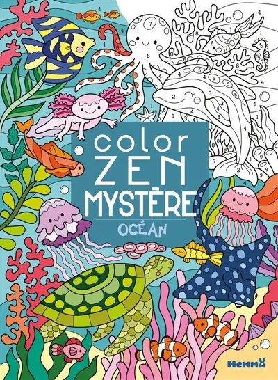 Color Zen mystère : Océan