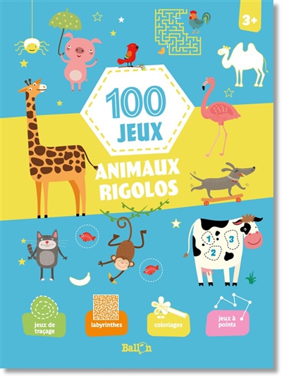 100 jeux : animaux rigolos