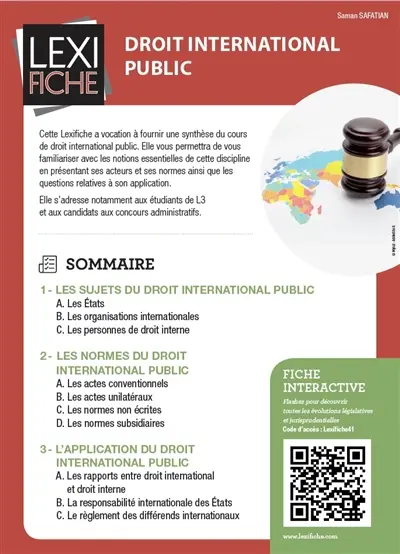 Droit international public