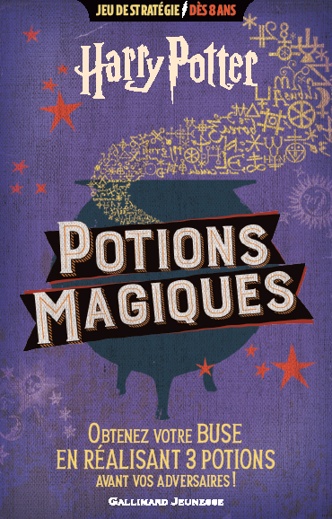 Harry Potter : potions magiques : jeu de stratégie, obtenez votre Buse en réalisant 3 potions avant vos adversaires !