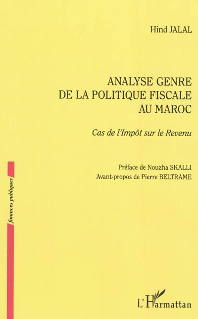 Analyse genre de la politique fiscale au Maroc : cas de l'impôt sur le revenu