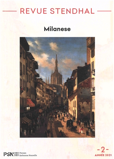 Revue Stendhal, n° 2. Milanese