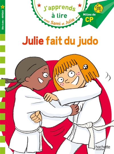 Julie fait du judo : milieu de CP, niveau 2