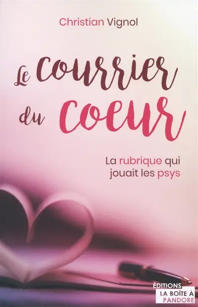 Le courrier du coeur : la rubrique qui jouait les psys