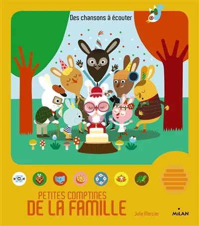 Petites comptines de la famille : des chansons à écouter