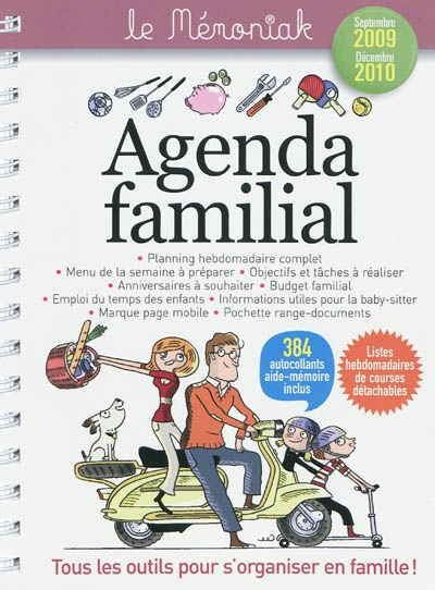 Agenda familial Mémoniak 2010