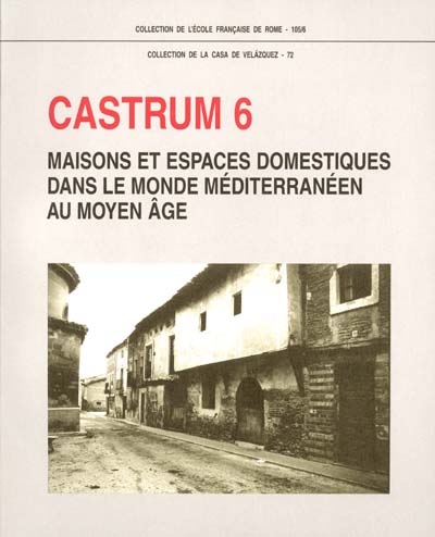 Castrum. Vol. 6. Maisons et espaces domestiques dans le monde méditerranéen au Moyen Age