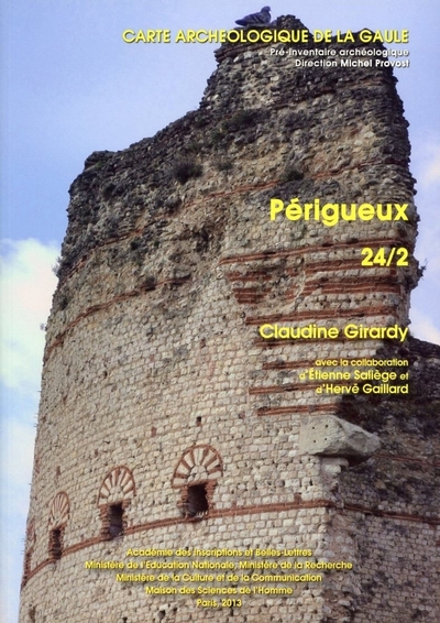 Carte archéologique de la Gaule. Vol. 24-2. Périgueux