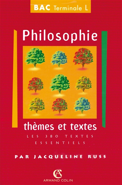 Philosophie, série L : thèmes et documents