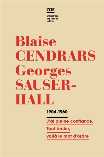 Blaise Cendrars-Georges...