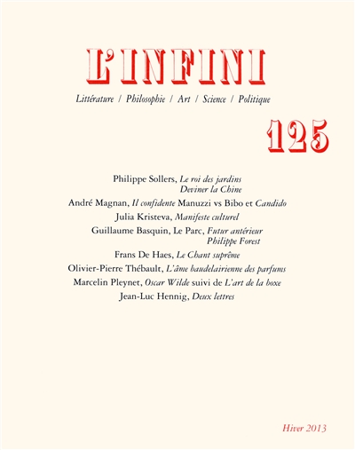 Infini (L'), n° 125