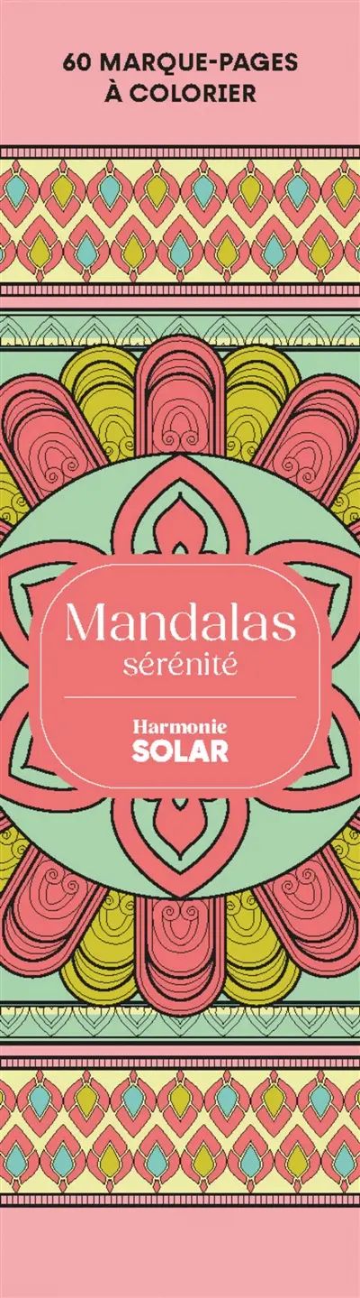 60 Marque-pages Mandalas Sérénité