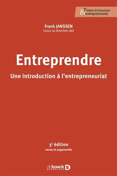 Entreprendre : une introduction à l'entrepreneuriat