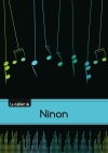 CARNET NINON MUSIQUE,48P,A5
