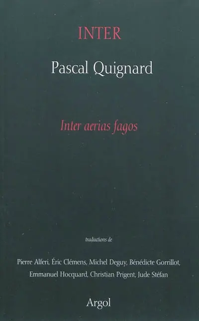 Inter : Inter aerias fagos