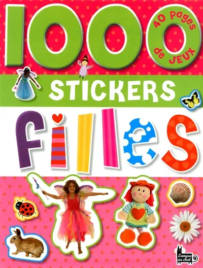 1.000 stickers filles