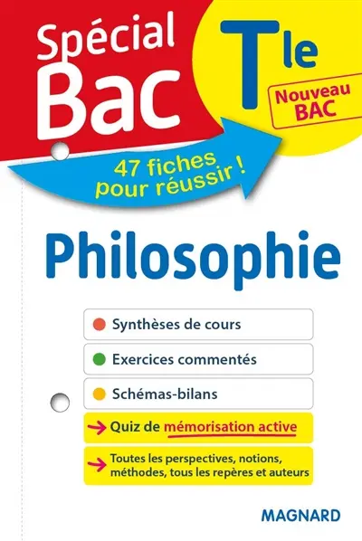 Philosophie terminale : nouveau bac : 47 fiches pour réussir !