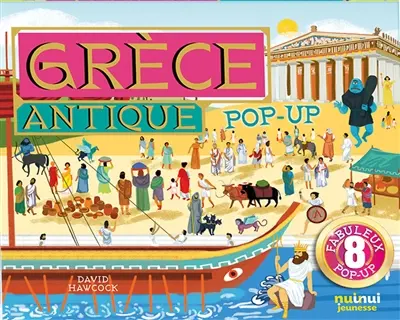 Grèce antique : pop-up : 8 fabuleux pop-up