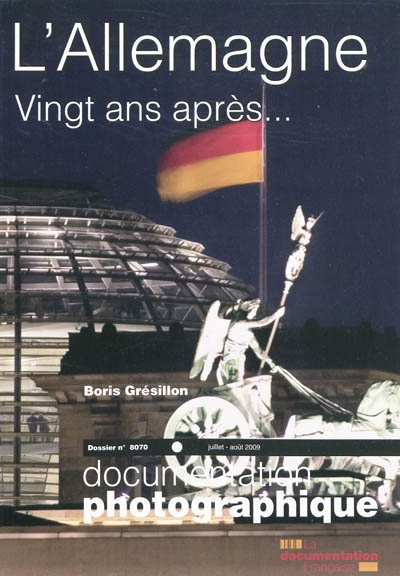 Documentation photographique (La), n° 8070. L'Allemagne, vingt ans après.... : dossier + projetables