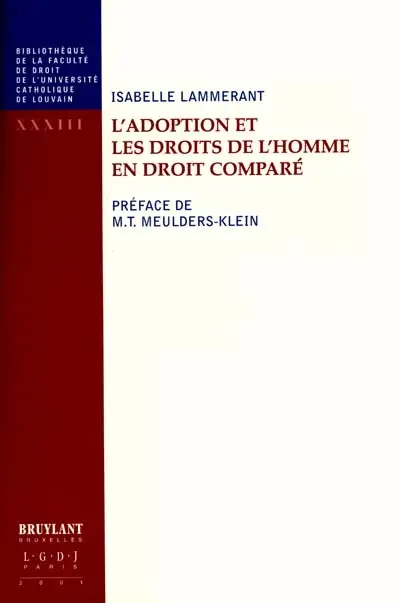 L'adoption et les droits de l'homme en droit comparé