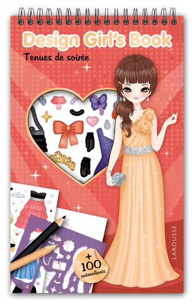Design girl's book : tenues de soirée
