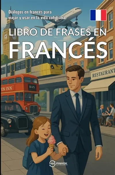Libro de frases en francés : Diálogos en francés para viajar y usar en la vida cotidiana