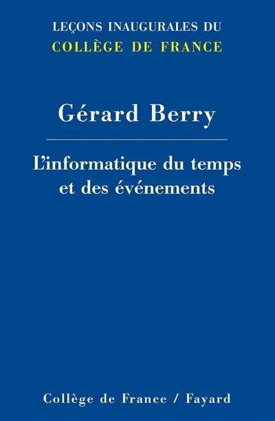 L'informatique du temps et des événements