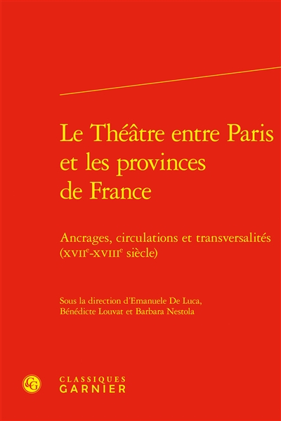 Le théâtre entre Paris et...