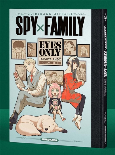 spy x family : eyes only : guidebook officiel