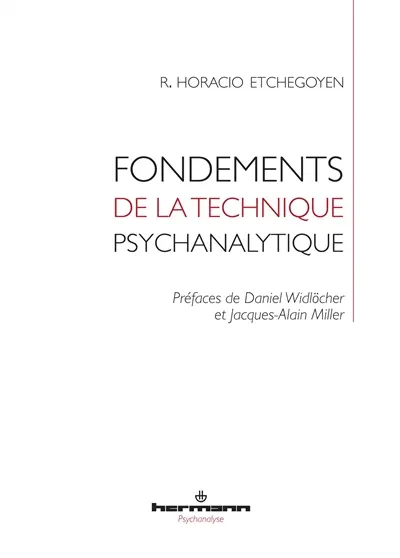 Fondements de la technique psychanalytique