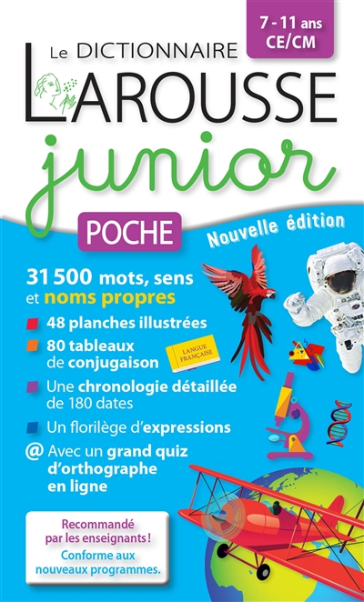 Dictionnaire Larousse junior poche