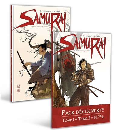 Pack Samurai : tomes 1 & 2
