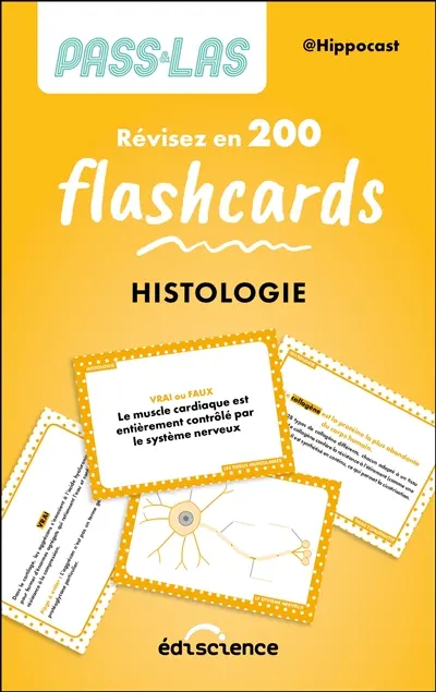 Pass & LAS histologie : révisez en 200 flashcards