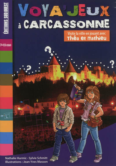 Voya'jeux à Carcassonne : visite la ville en jouant avec Théa et Mathieu
