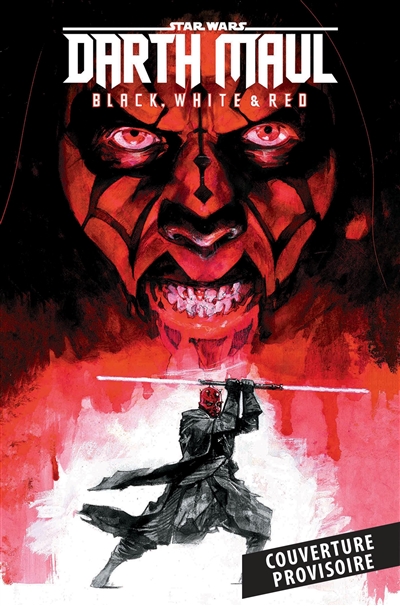 Dark Maul : black, white & red