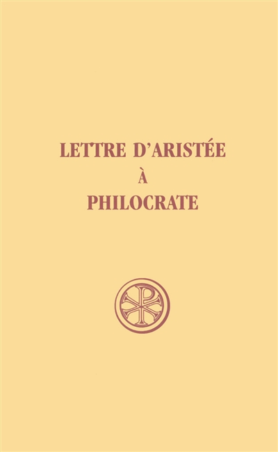 Lettre d'Aristée à Philocrate
