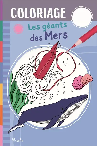 Les géants des mers : coloriage