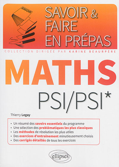 Maths : PSI-PSI*