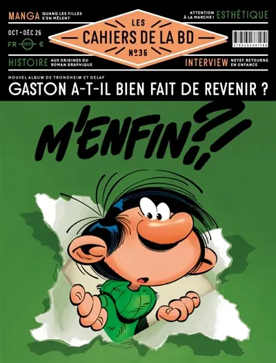 Les cahiers de la BD, n° 36. Gaston a-t-il bien fait de revenir ?