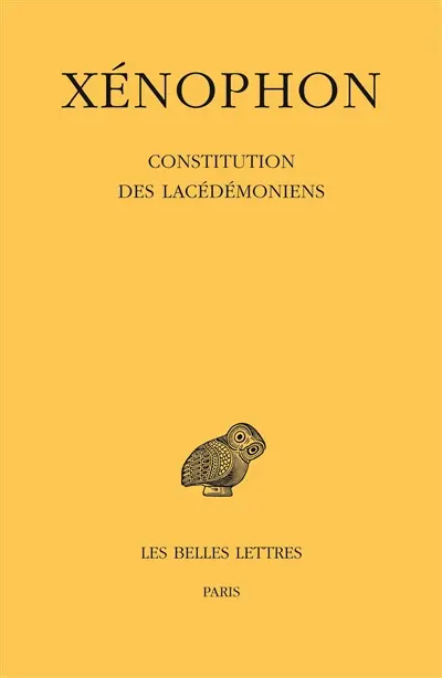 Constitution des Lacédémoniens