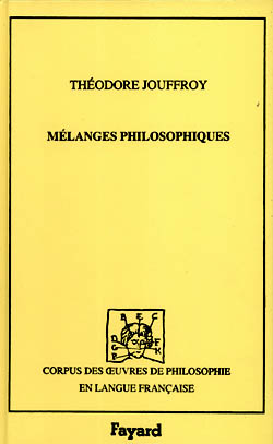 Mélanges philosophiques. Vol. 1. 1833-1842
