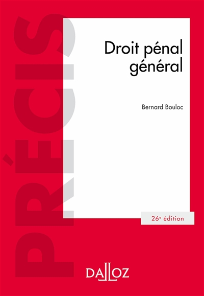 Droit pénal général
