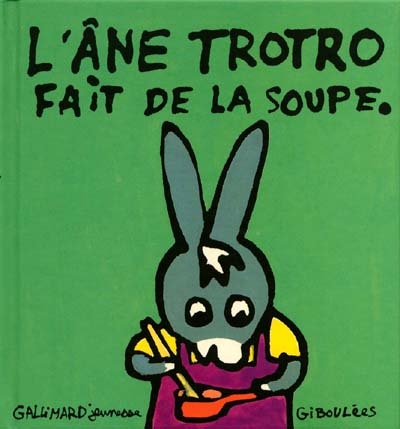 L'âne Trotro fait de la soupe